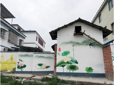 富民室外墙绘-从选材到保养。