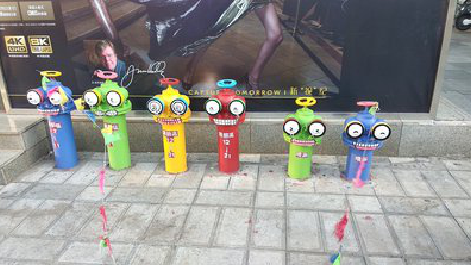 富民商业区彩绘