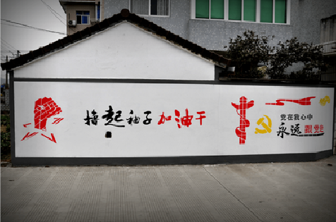 富民乡村振兴墙体彩绘