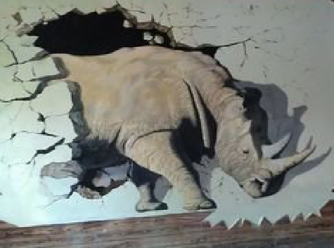 富民在墙绘中，如何绘制3D效果？